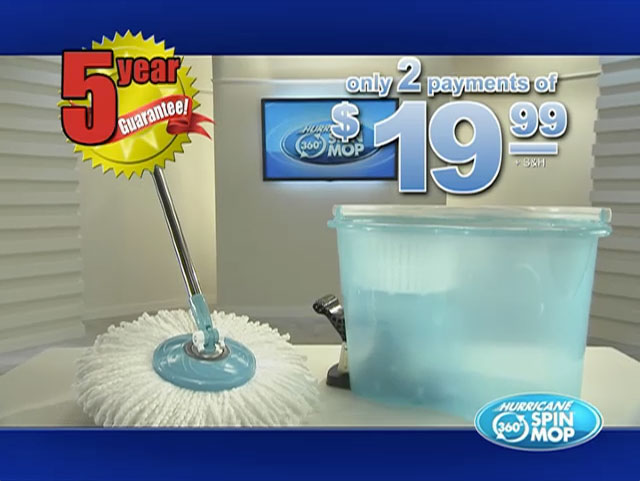 Hurricane Spin Mop Video